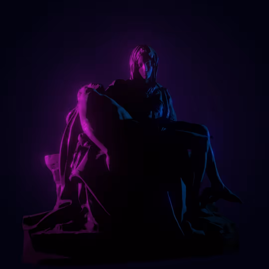 Jesus and Mary [La Pietà]