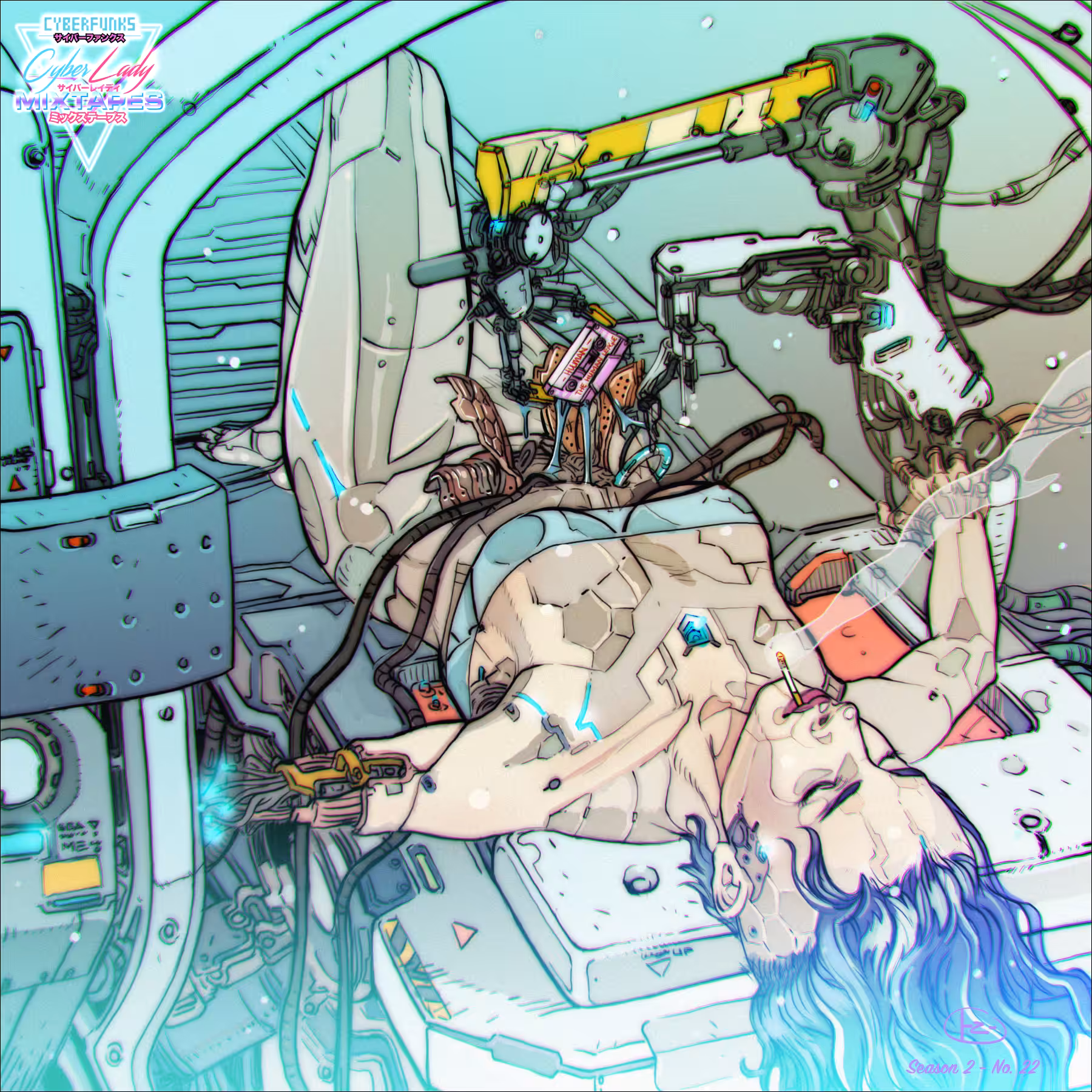 Cyberfunks-Season 2, CyberLady Mixtapes No.22