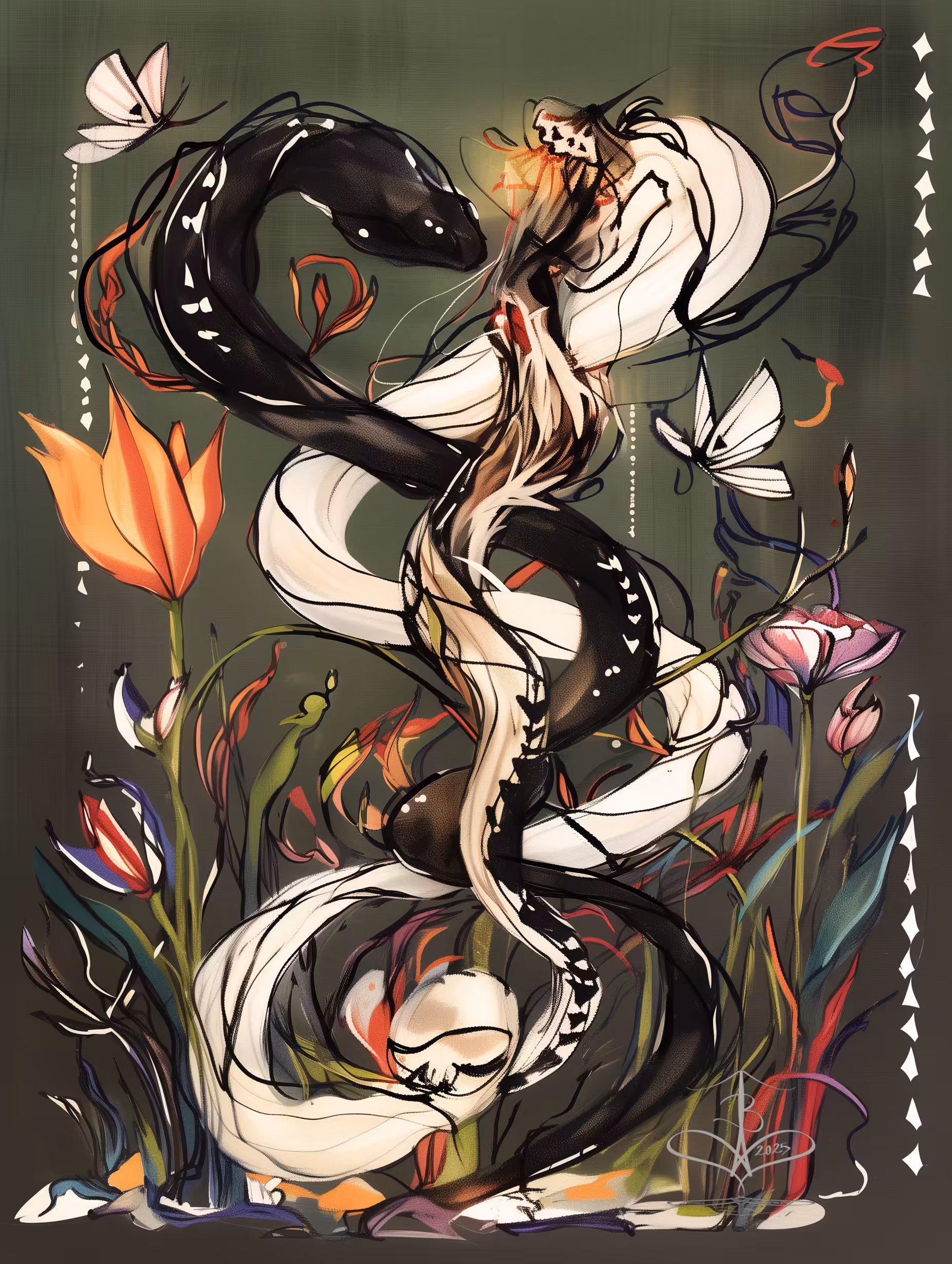 Woven Roots: Serpentine Bond