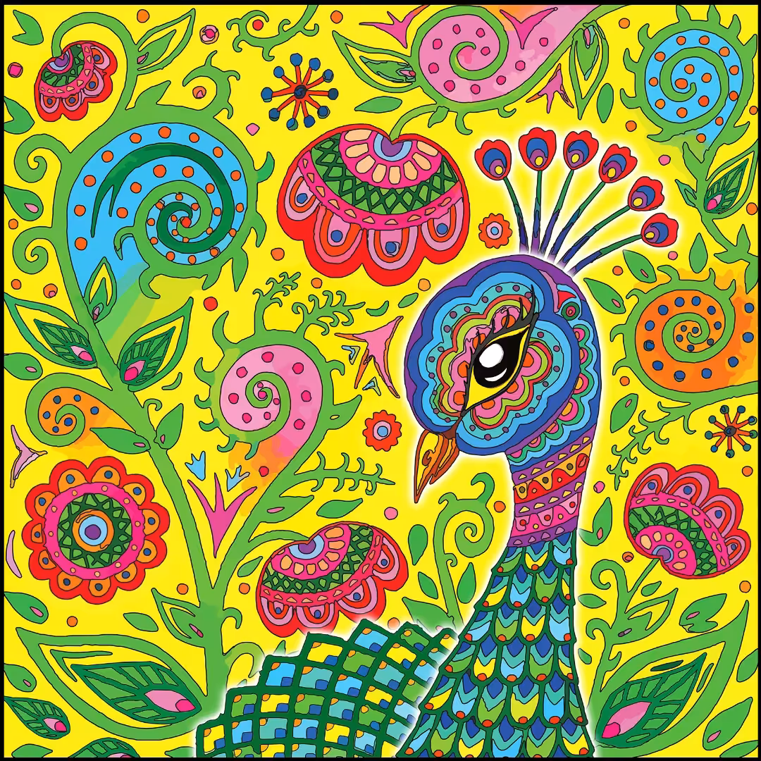 Charming Peacock