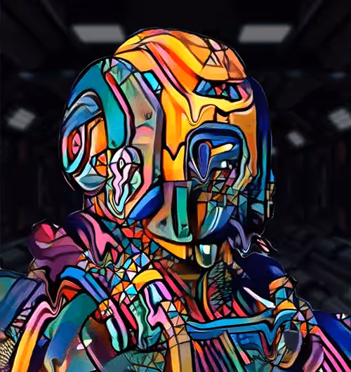 The trippy head #64