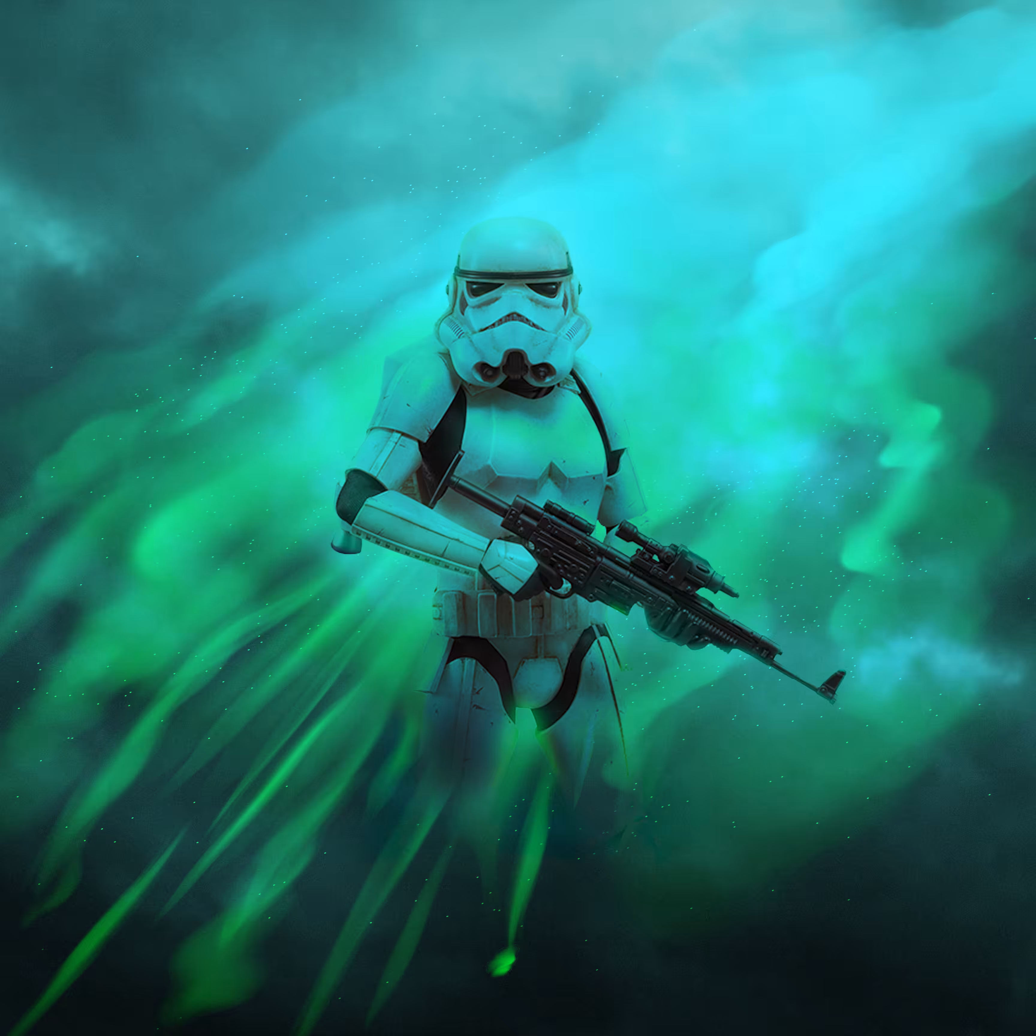 Stormtrooper is ready.