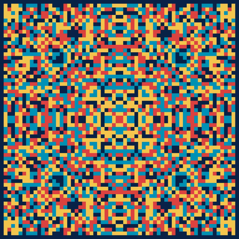 Pixel Mandala #54