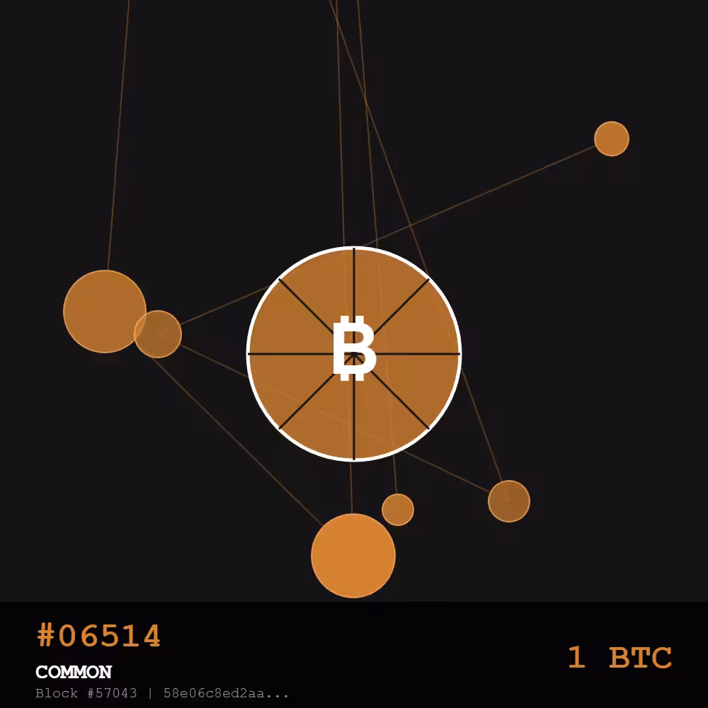 Bitcoin Pizza Genesis: 10K — COMMON Edition | May 22, 2010 - The Day Everything Changed