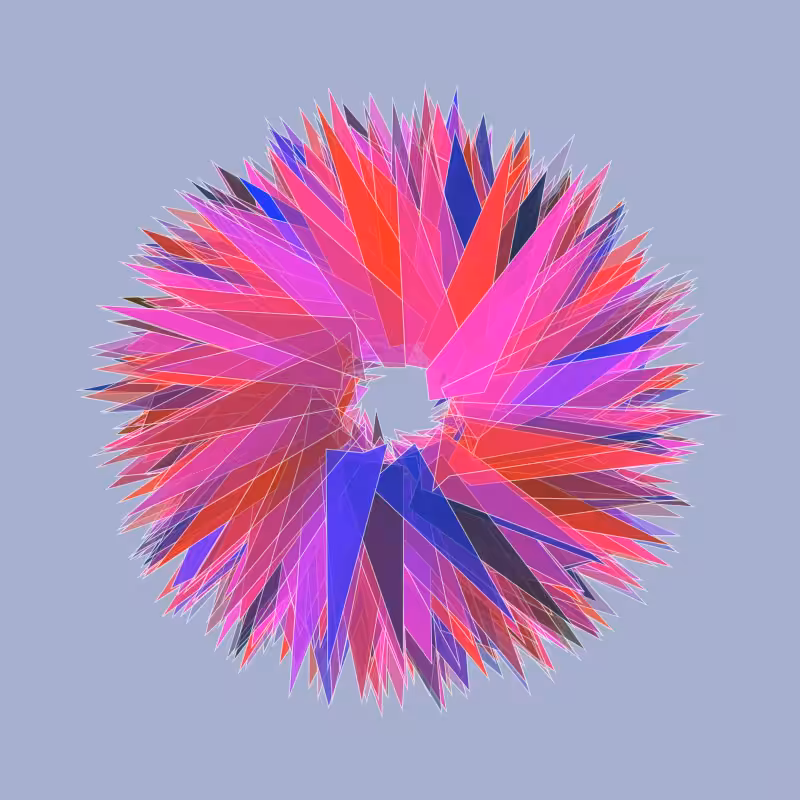 mosaic flower #51
