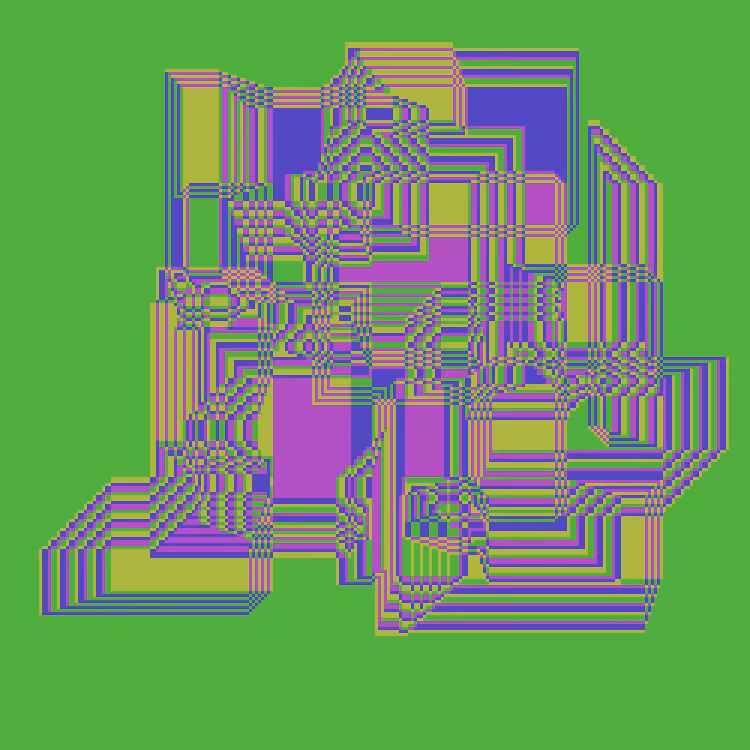 Superimposed Rectangles #63