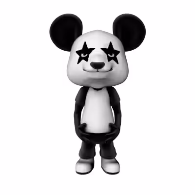 Homie B&W #04 3D Figure
