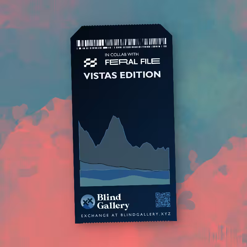 Blind Gallery Mint Pass (Vistas Edition) #236