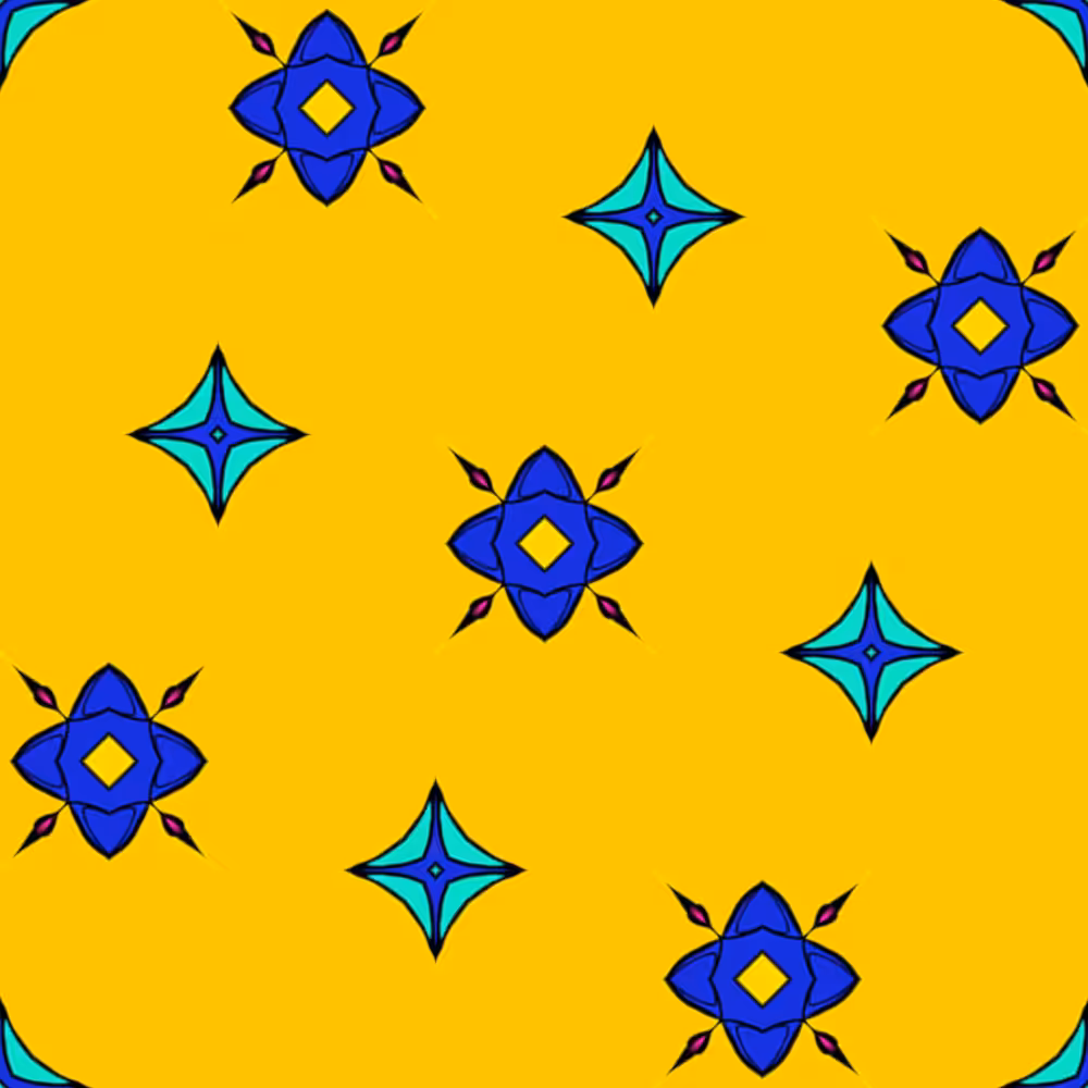 NFT Tiles - Flor de la Cruz