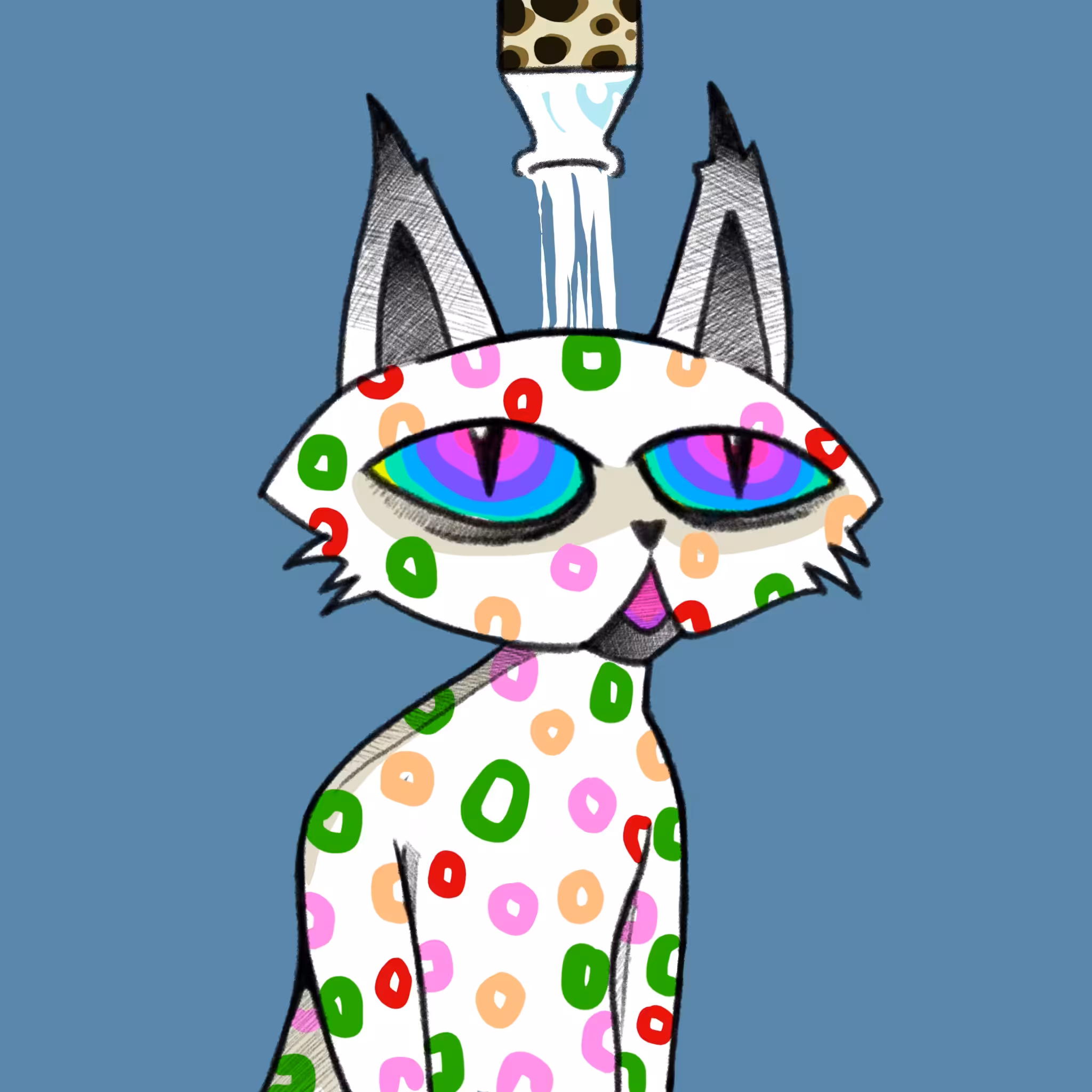 Dizzy Cat  Frxxt Lxxps #206