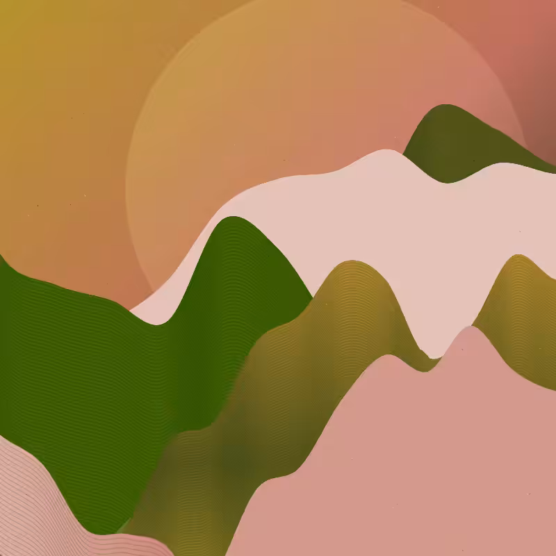 Rolling Hills at Sundown #50