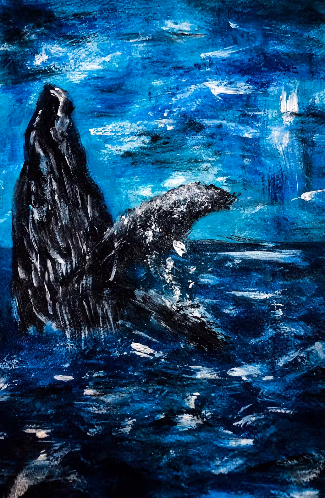 Artstic mood: Whale is my representative