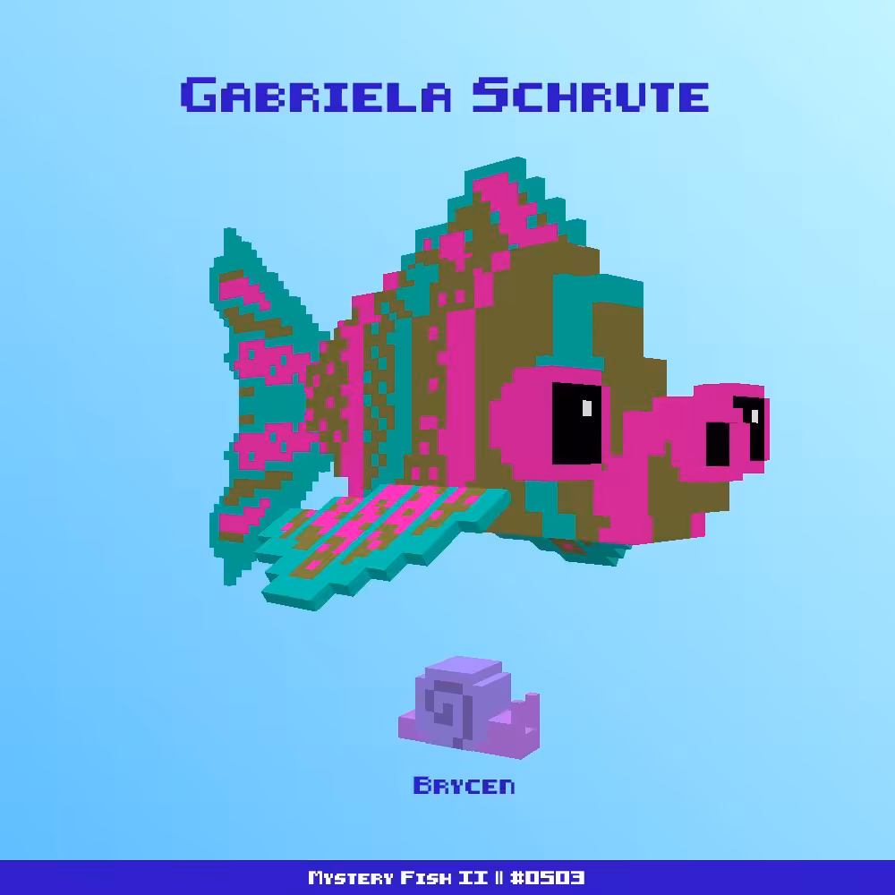 Gabriela Schrute :: Mystery Fish 0503/1000 