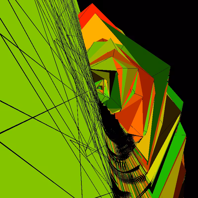 p5.js Descending a Staircase #46