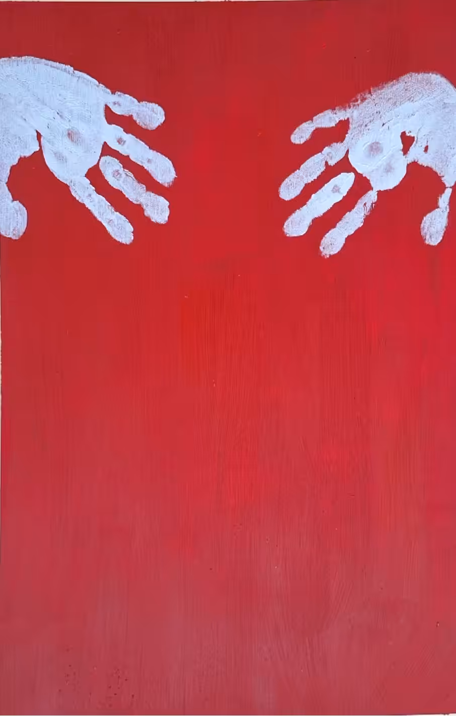 small hands and a red world