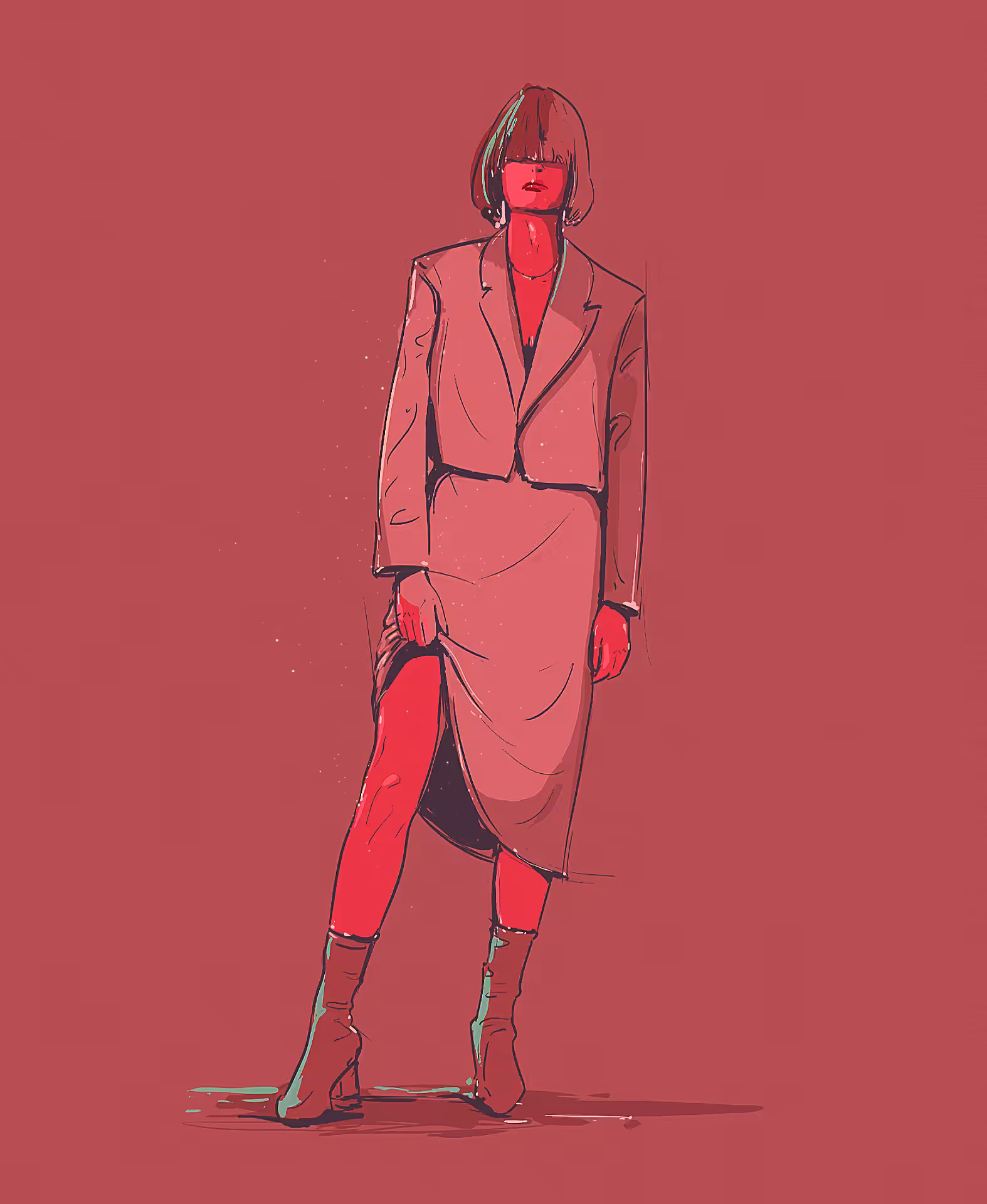 Heatstroke During Catwalk