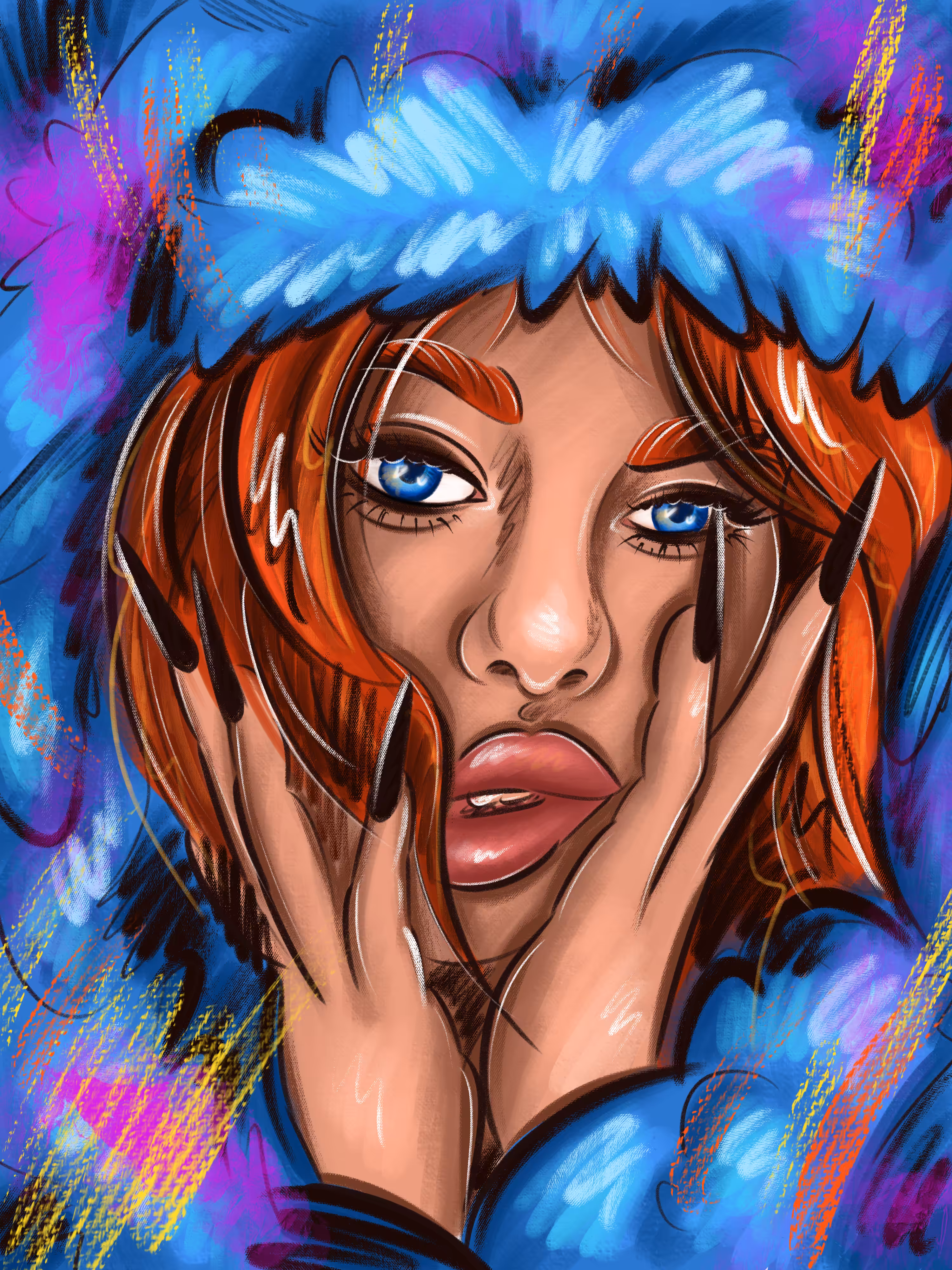 Cold beauty