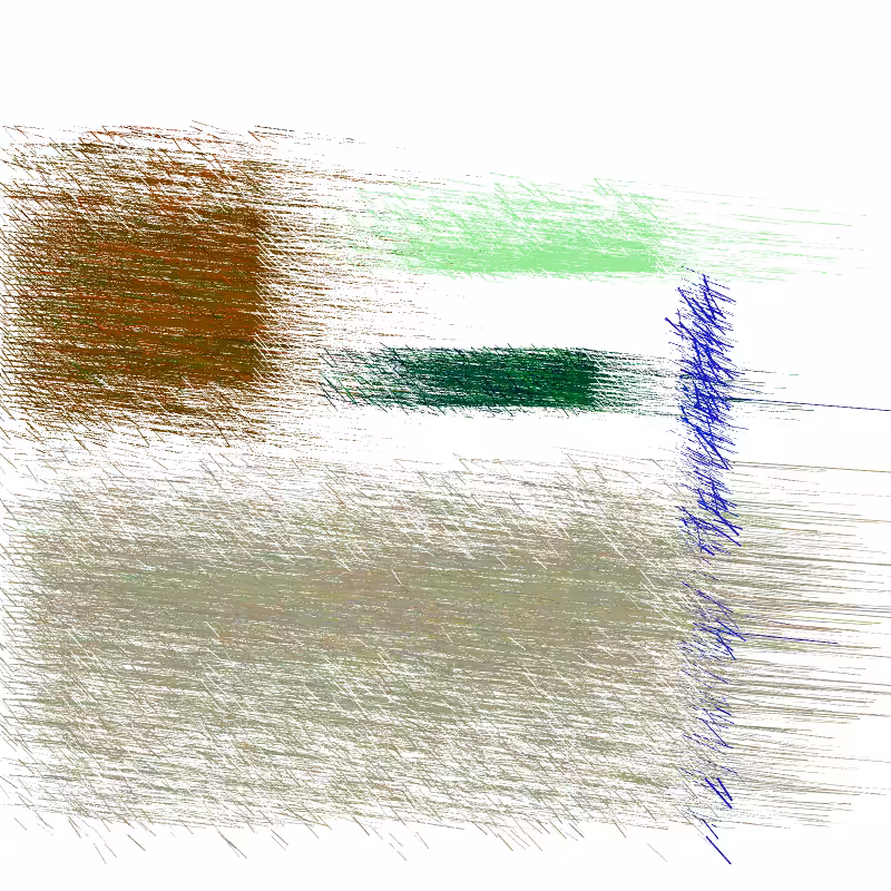 Sketching on Mondrian #1