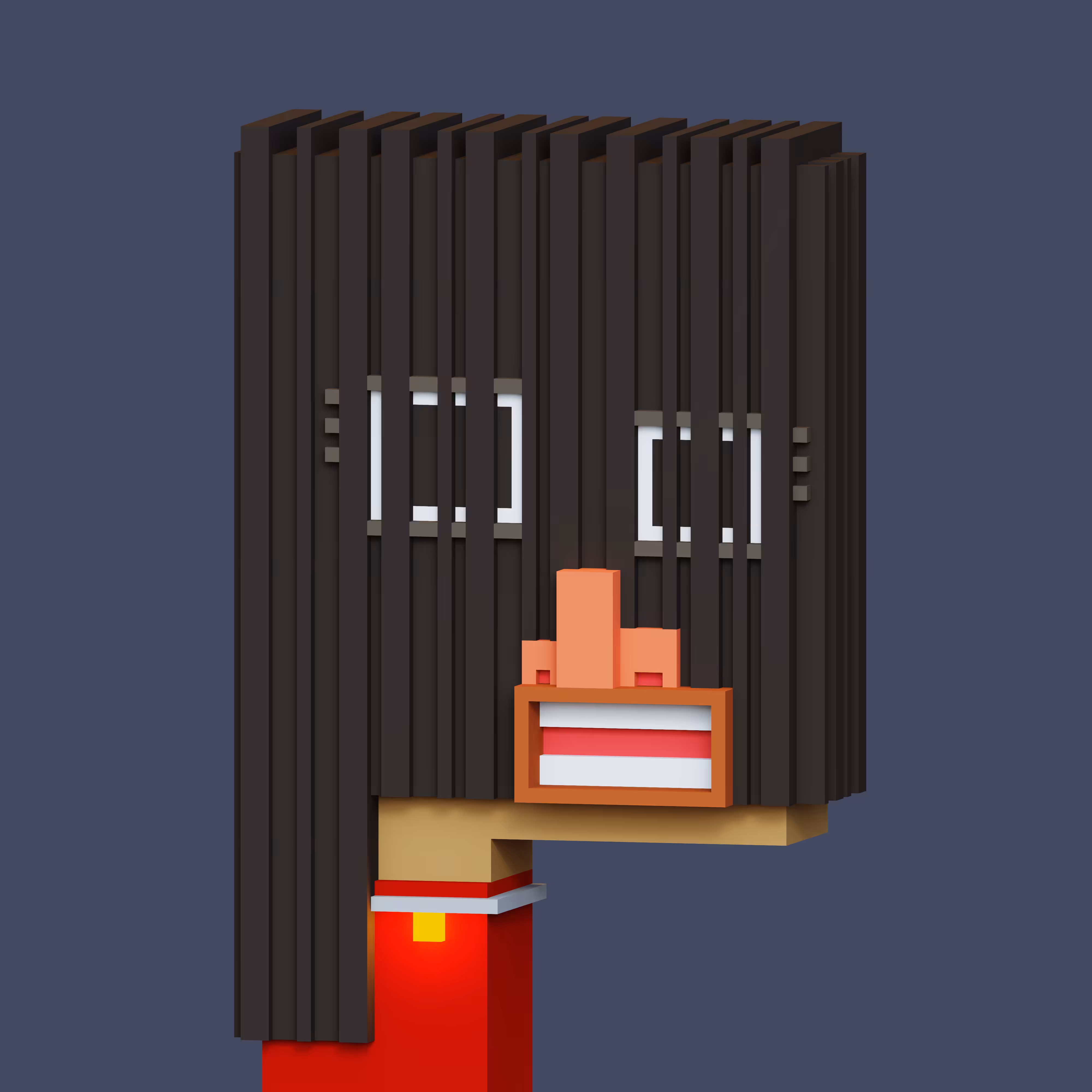Pop Cubism Voxel 41