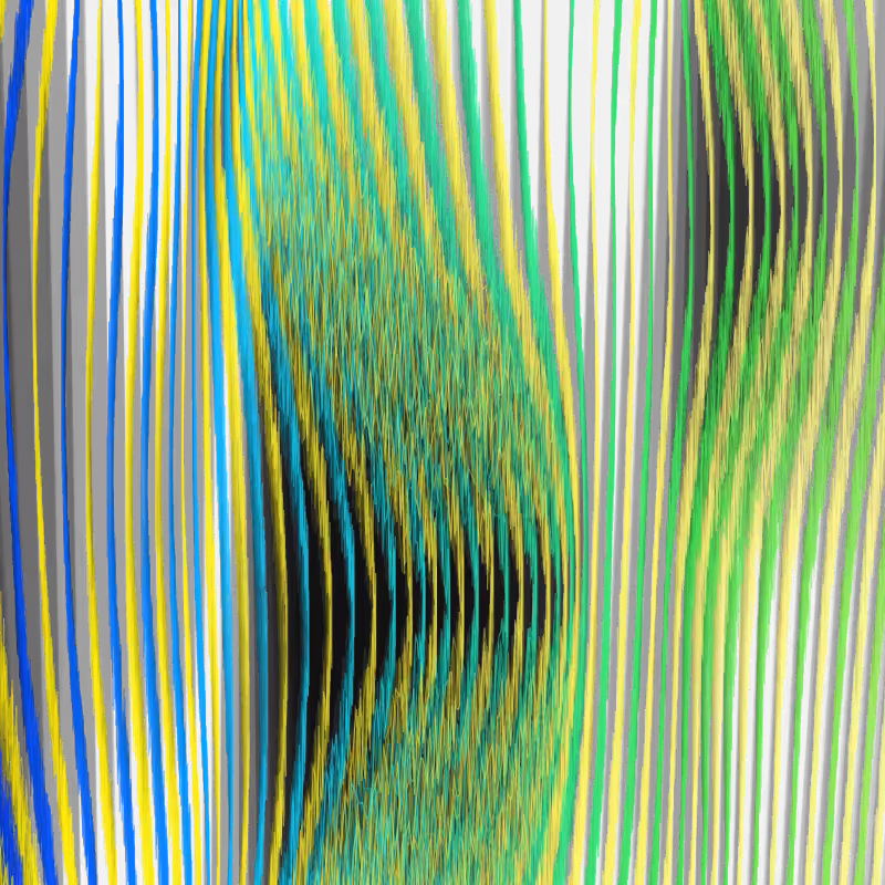 Electric Zebra-skin Cloak #3