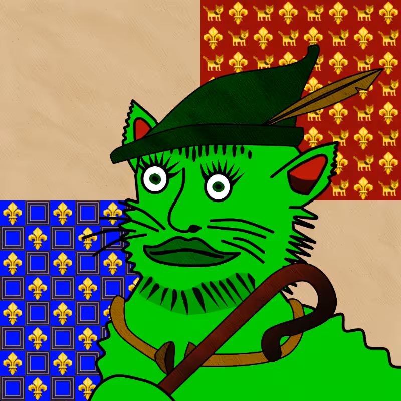 Famous Medieval Cat #9