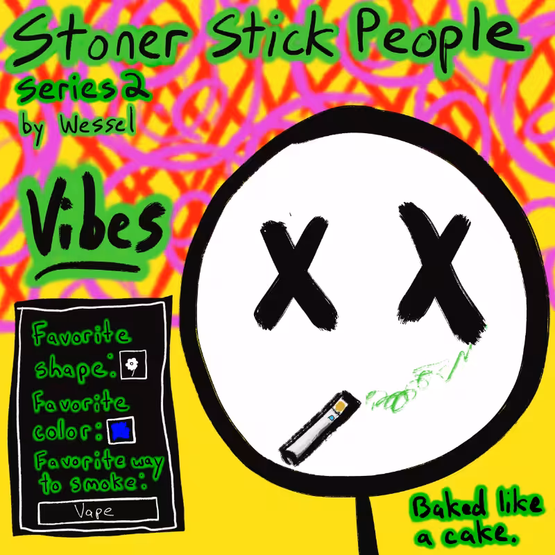 Stoner Stick People Series 2 #43
