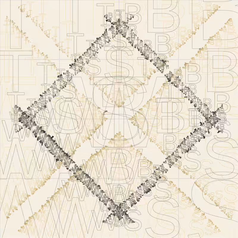 WTBS Logo with Fractals #176