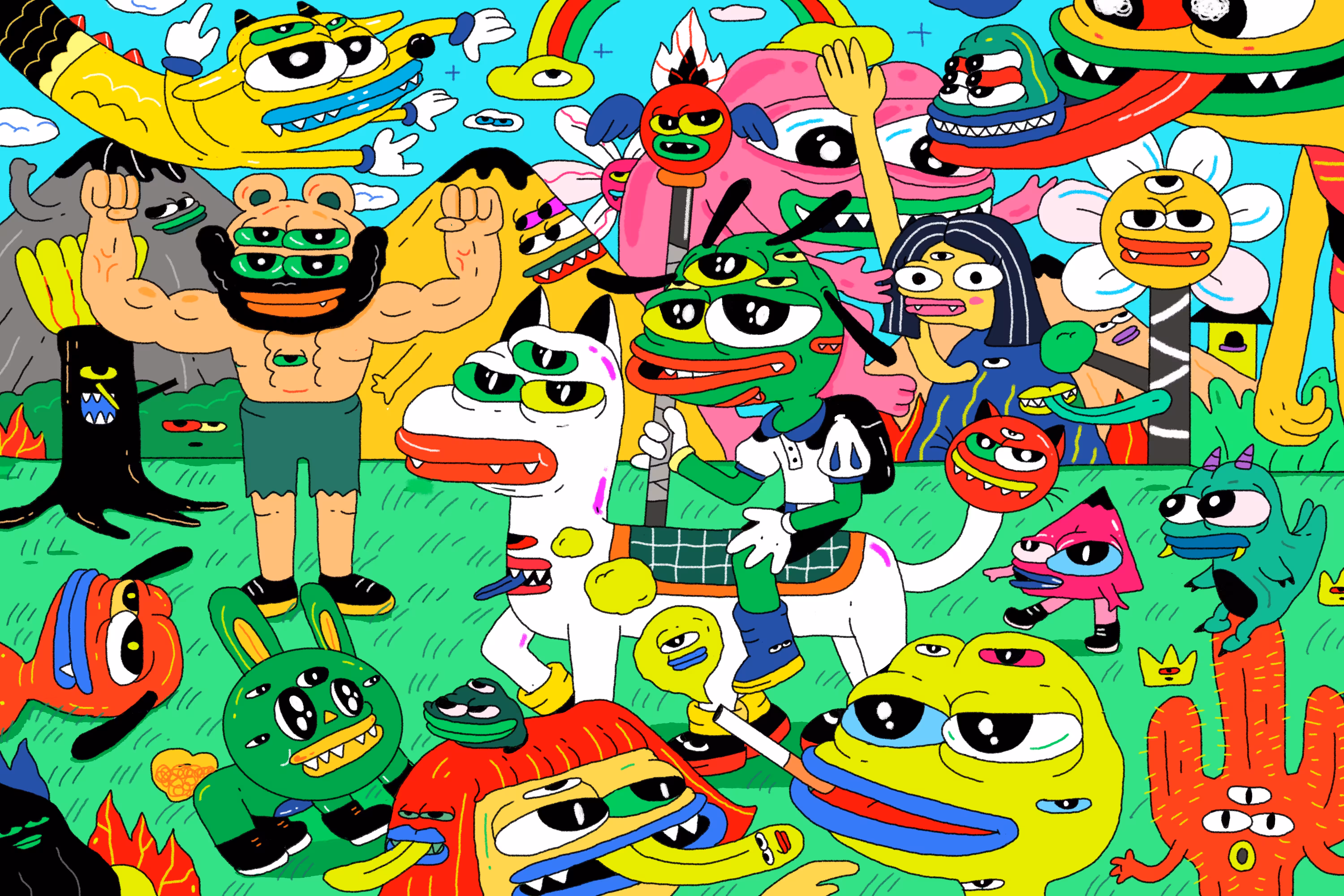 Weird Frog #1/101