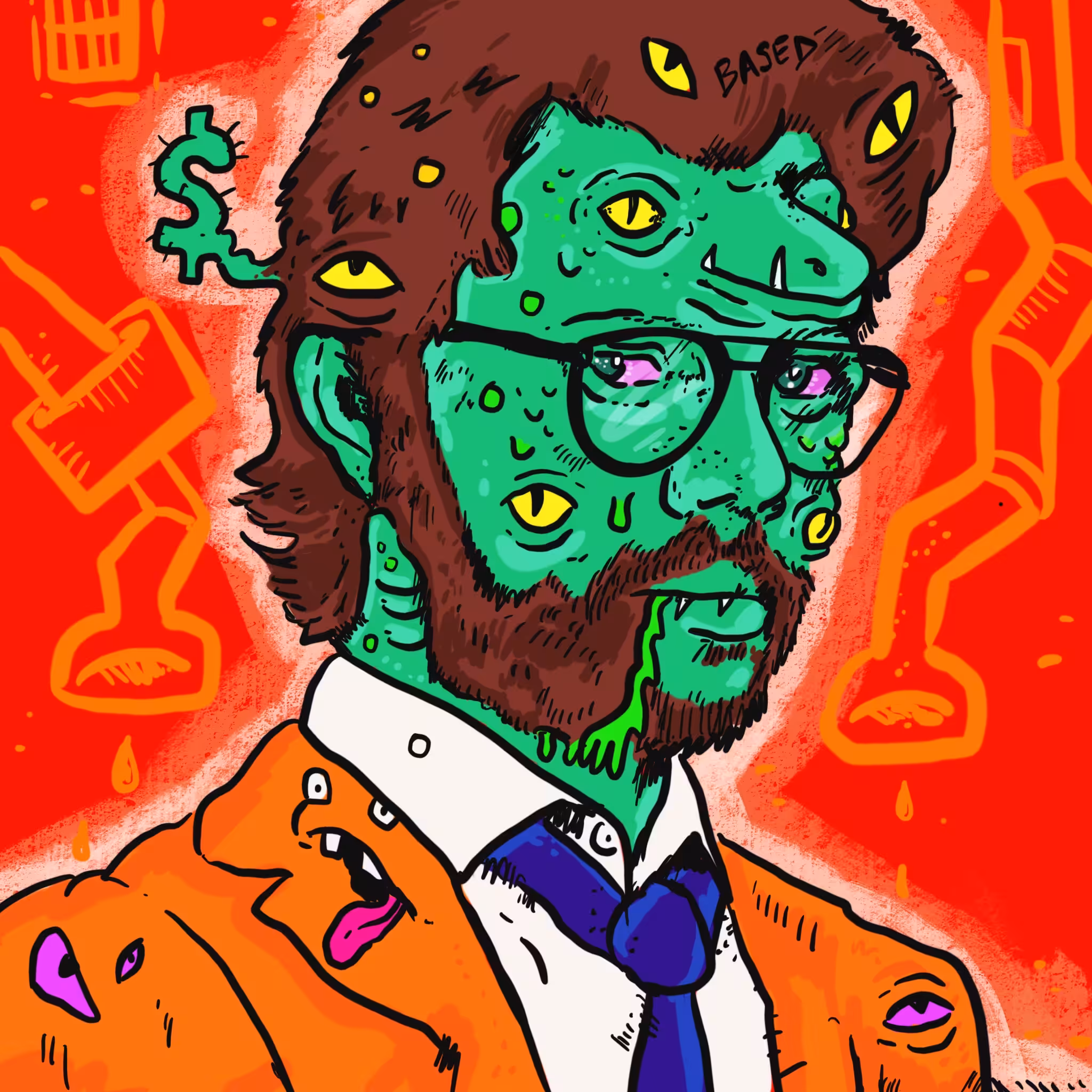 Crypto Carnies Vol 3: Escape Through the Sewer: Toxic Professor