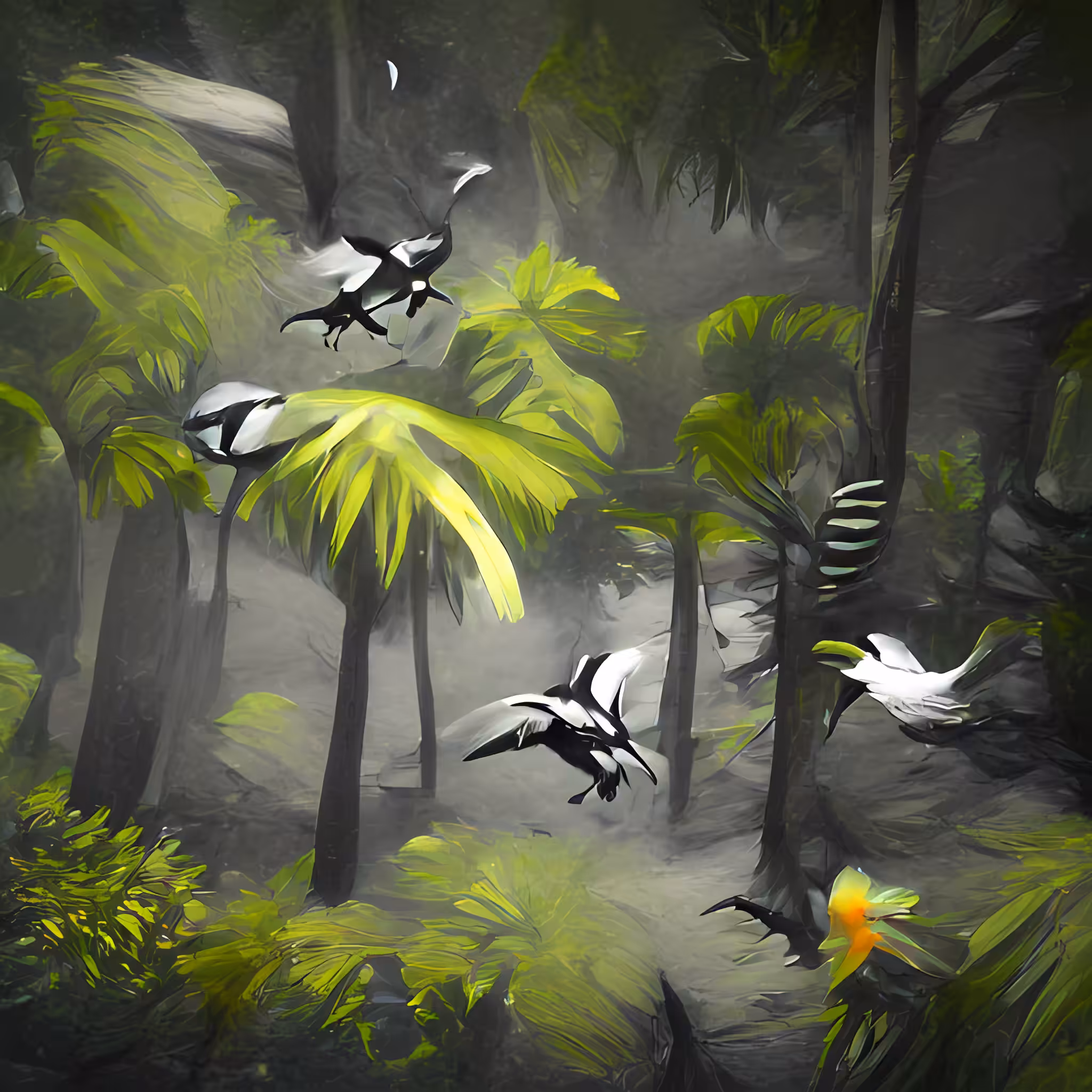 Dancing Birds
