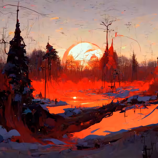 Winter Sunset