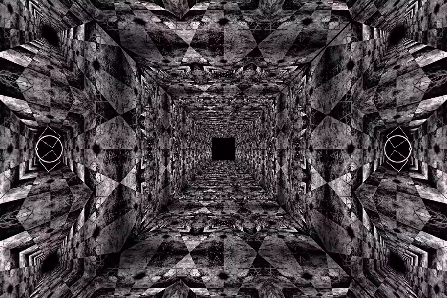 Tiny Black Square 02 / Wild
