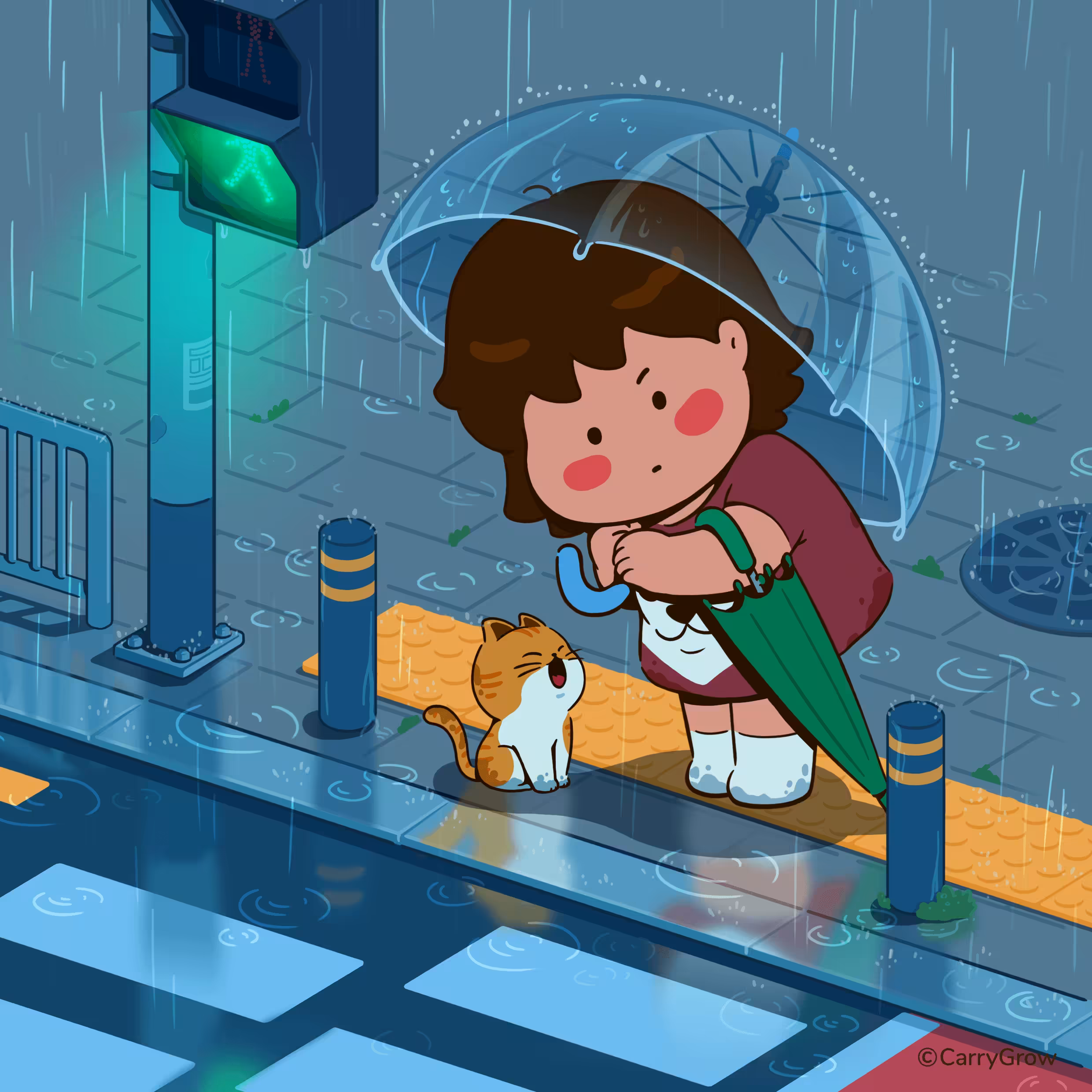 CarryGrowComics: Day 4 - Someone who waits for me