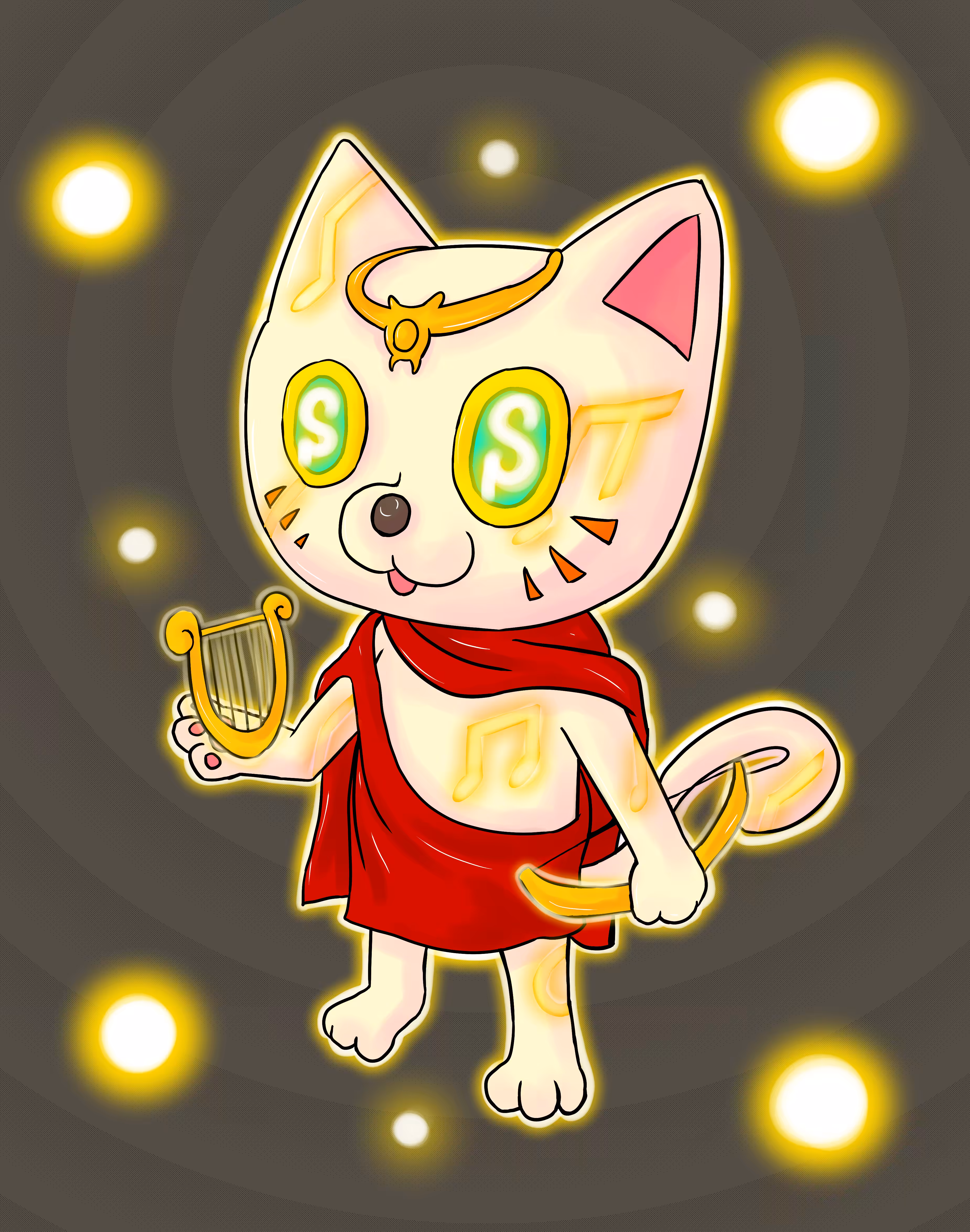 Cyber cat Apollo