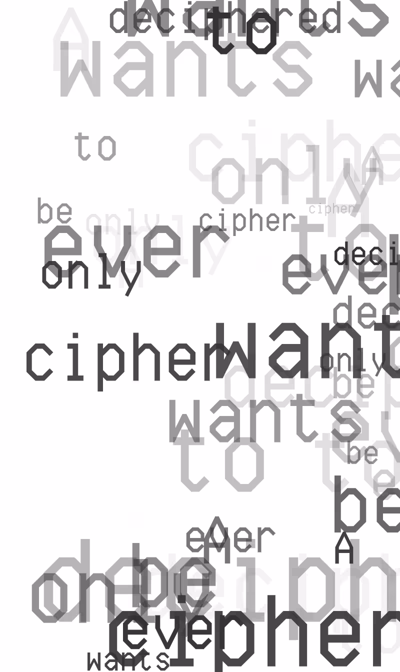 CRYPTIC POEMS #26 | AOLS #163
