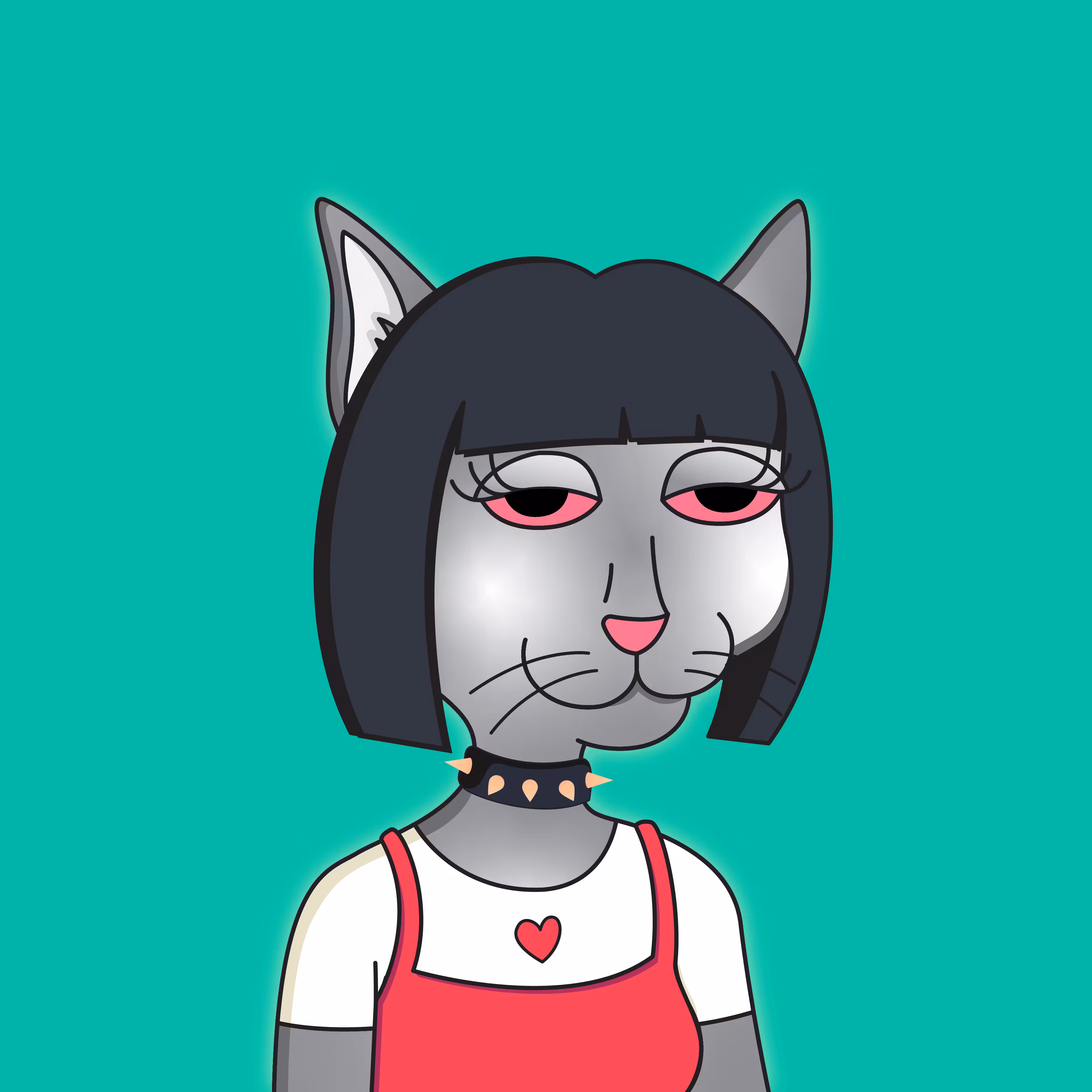 Girl Cat #25