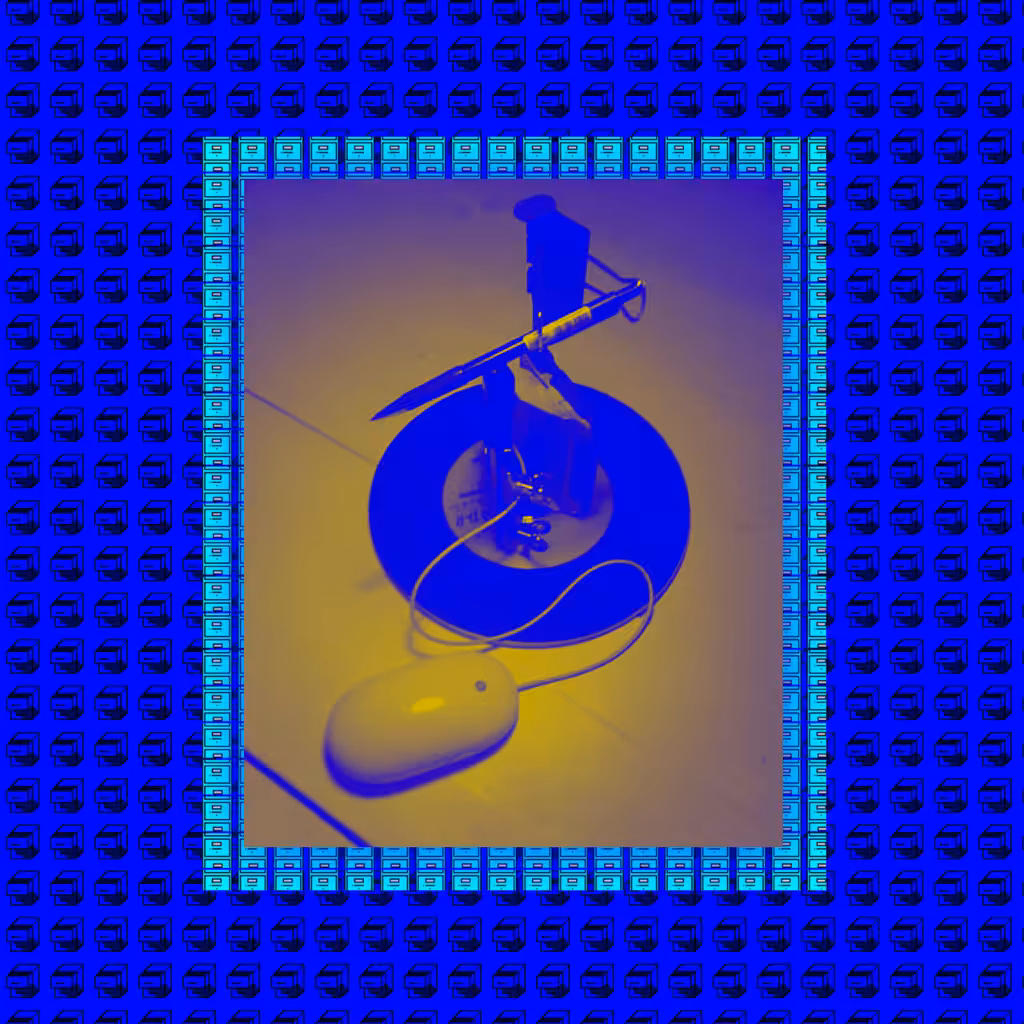 from the psychedelic (home)office | desktopsculpture rgb no 2 | 2021
