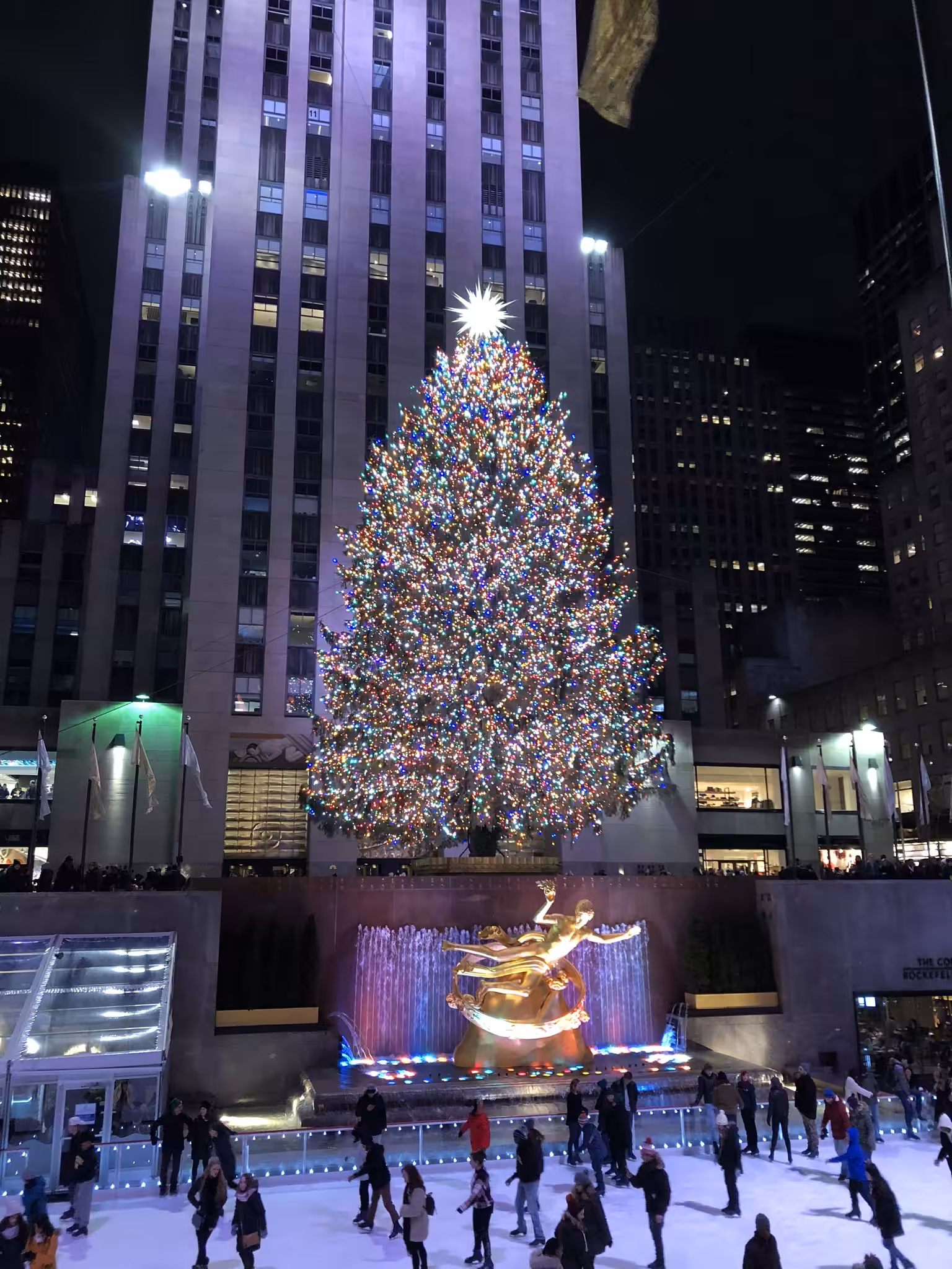 Nyc xmas tree
