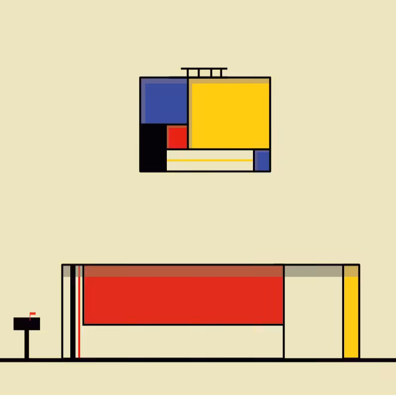 The Mondrian’s Houses #44