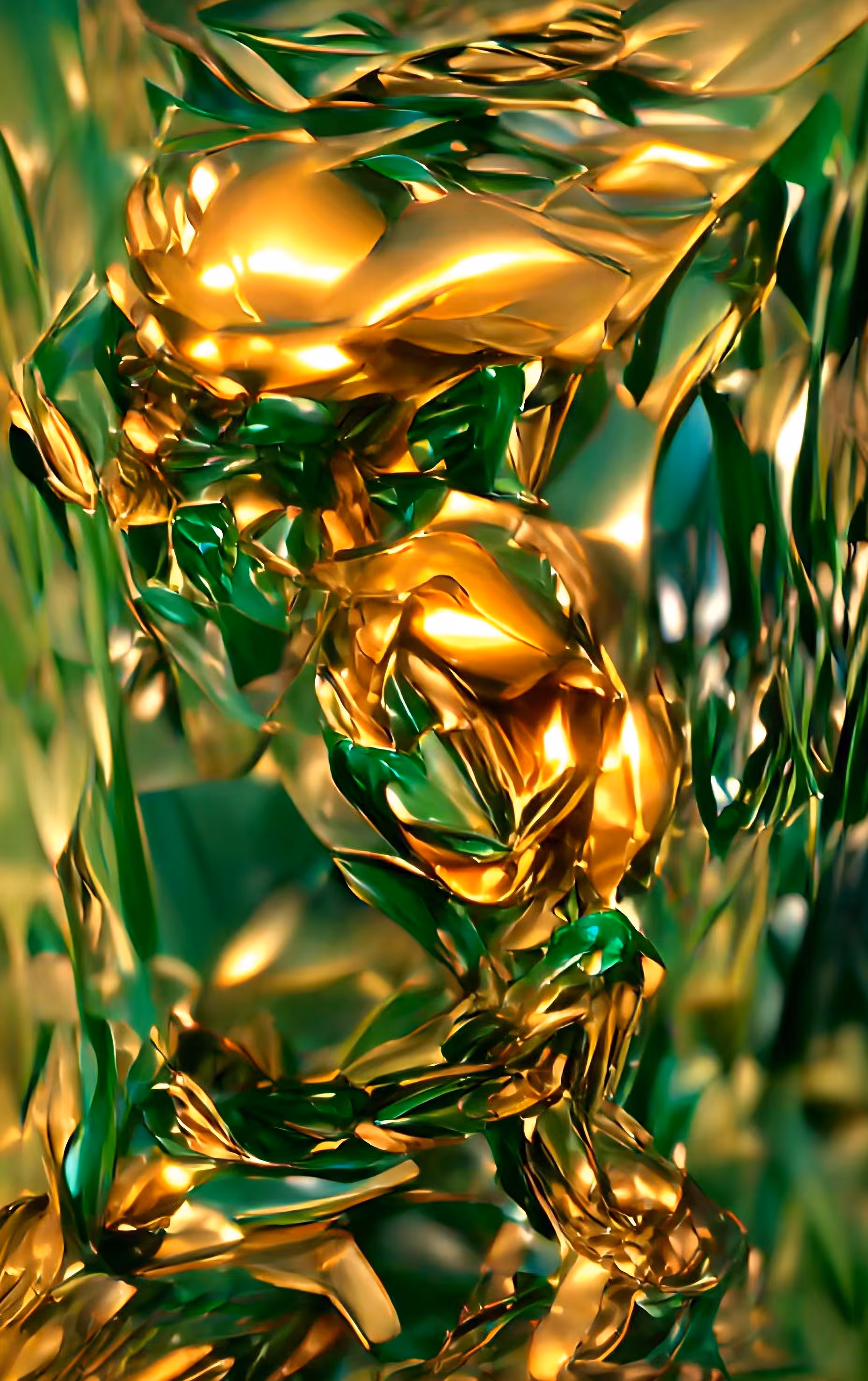 AI Series - Emerald and Gold