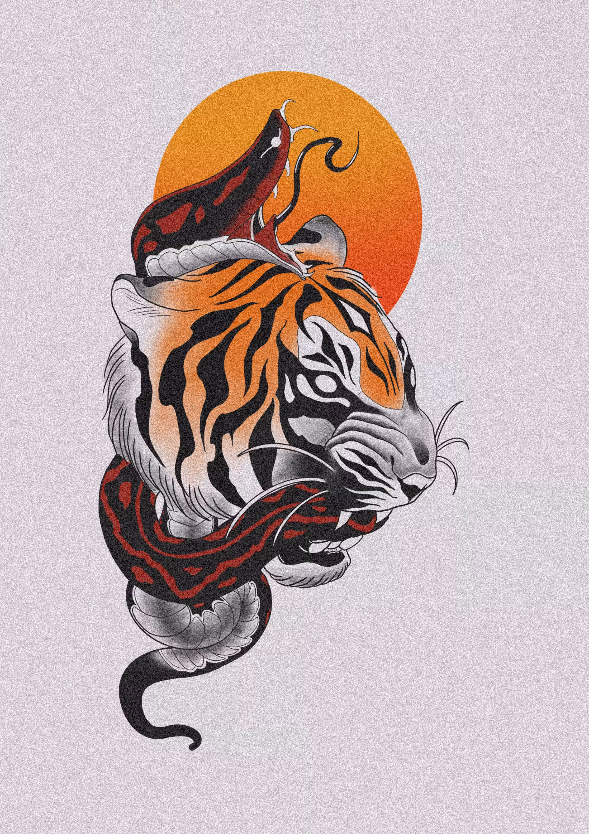 Tiger vs. Snake