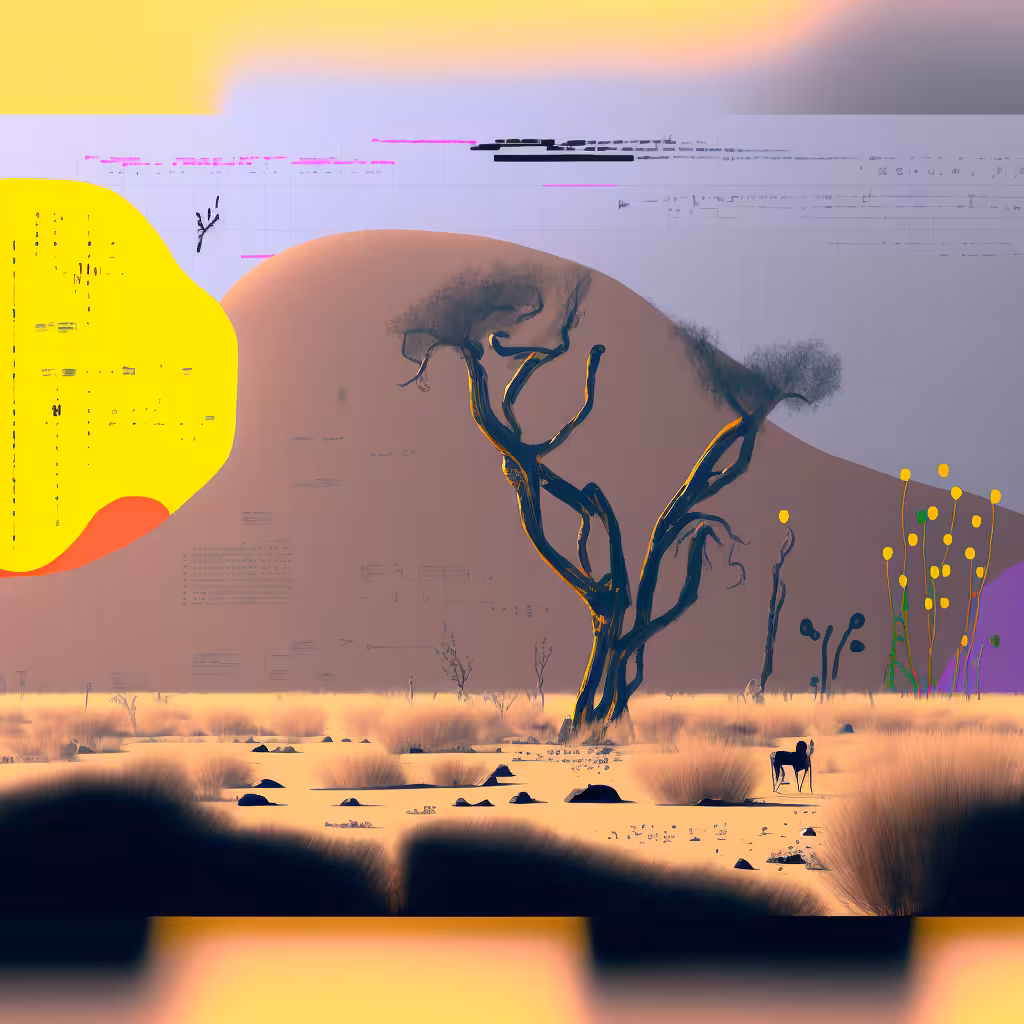 African savanna. Part 1