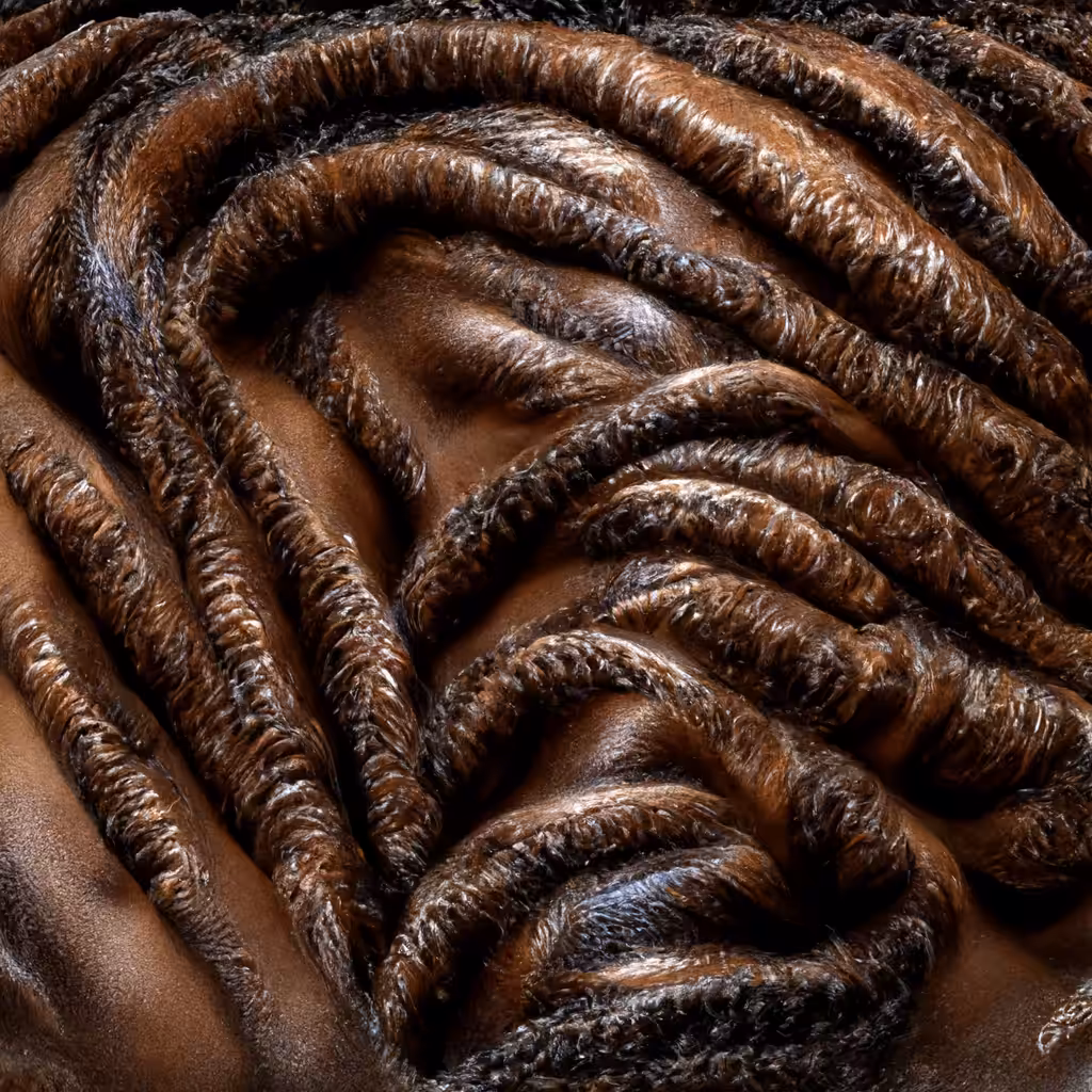 ceramic braids olive oil #3D