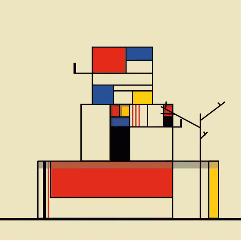The Mondrian’s Houses #48
