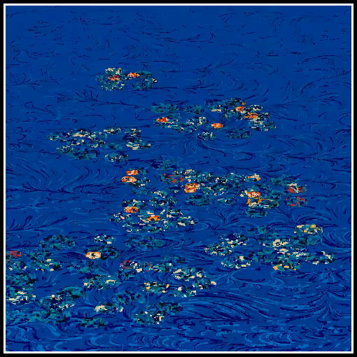 Polluted water lilies #4