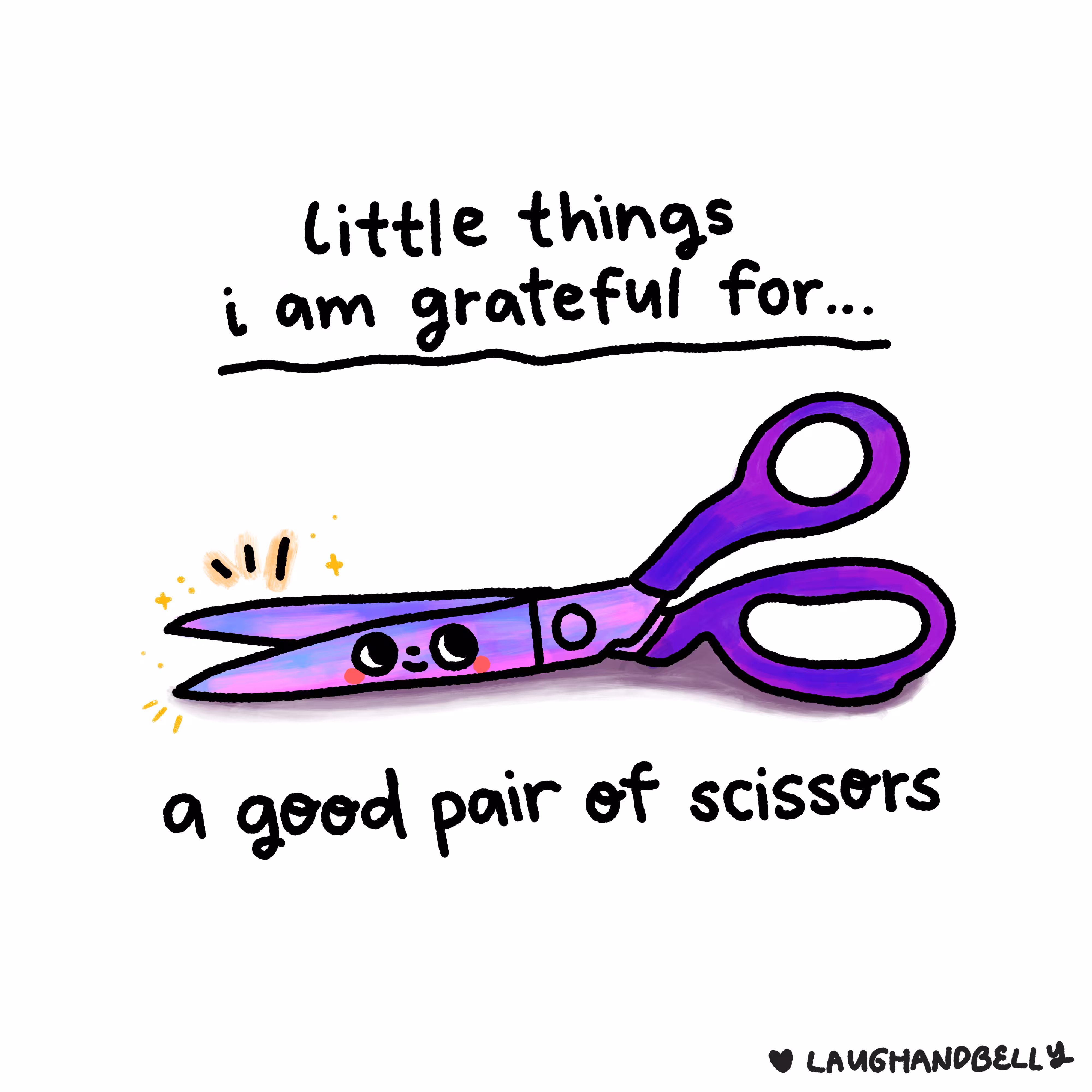 little things i am grateful for: A good pair of scissors