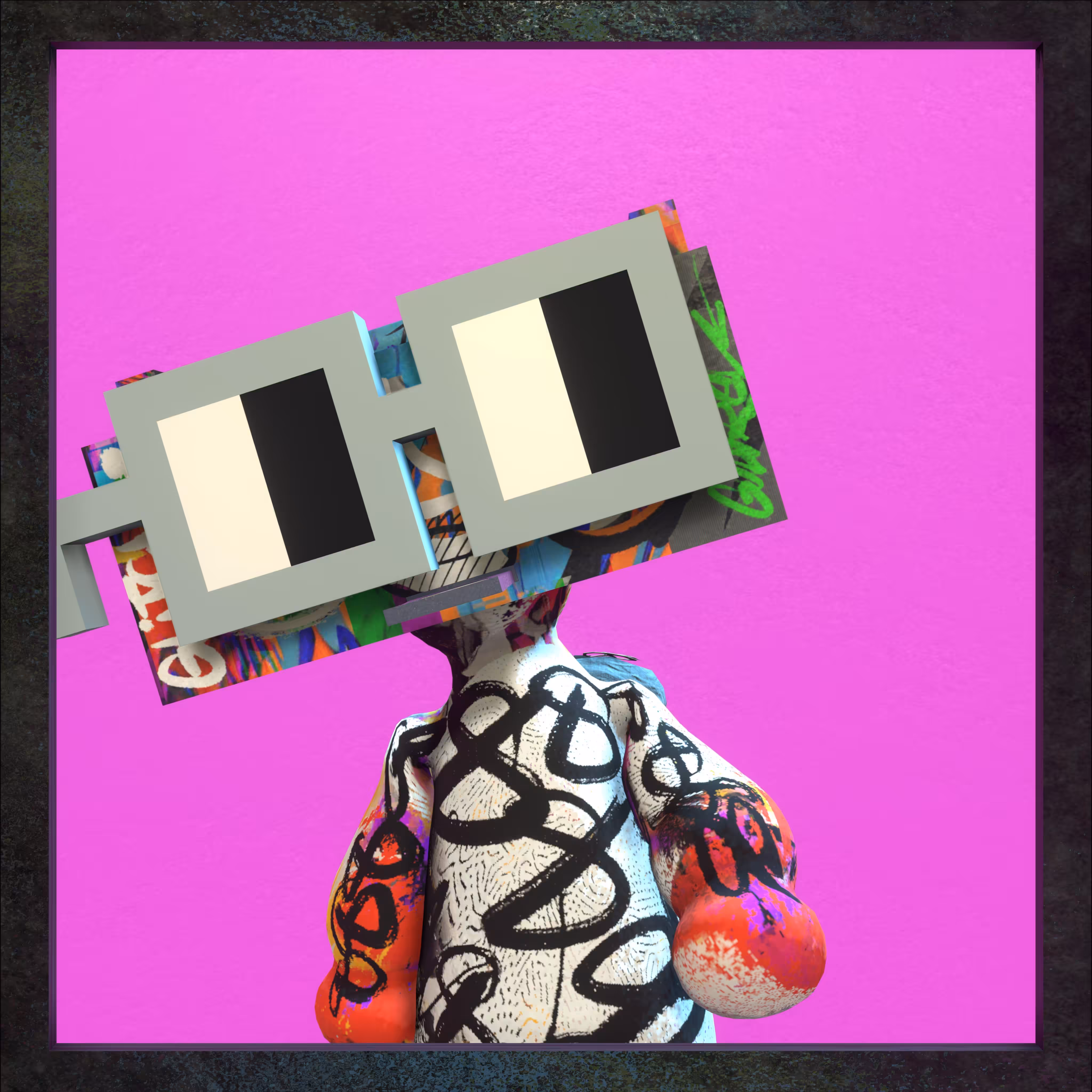 Boomboxhead #116