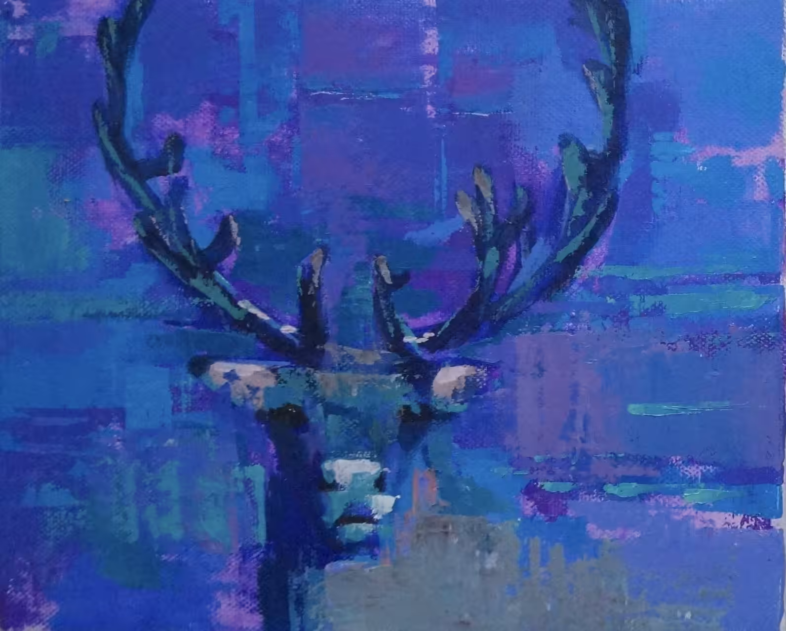Deer in winter