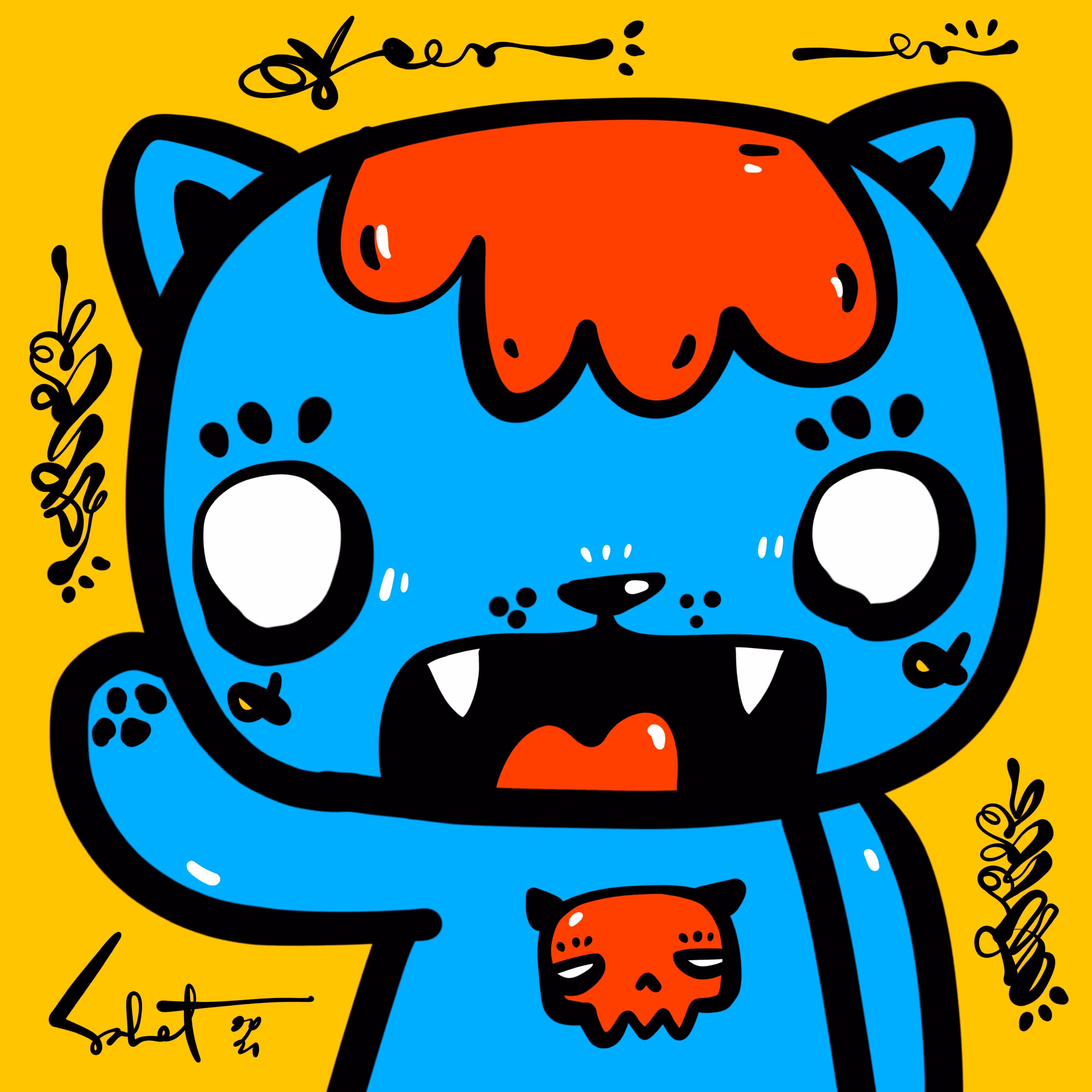 Ugly Kitties by Sabet #165