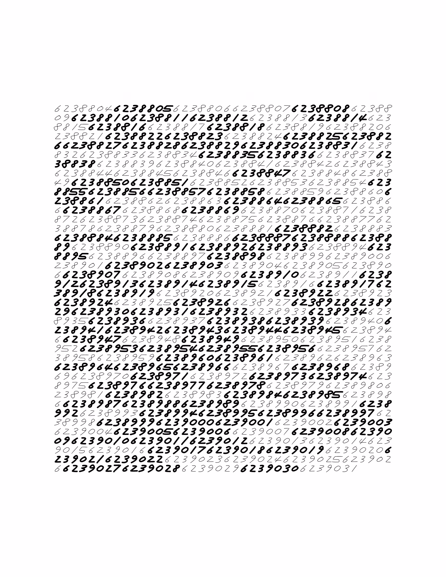 Endless (5,607,250 to Infinity) #2135
